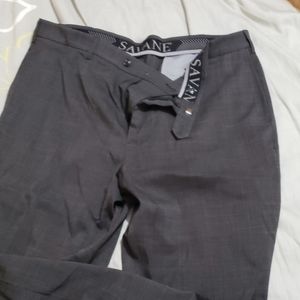 Savane stretch waist men's dress pants